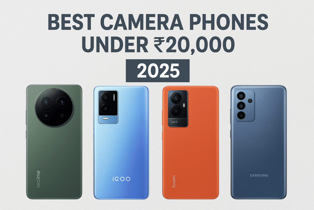 best camera phone under ₹20,000 in India